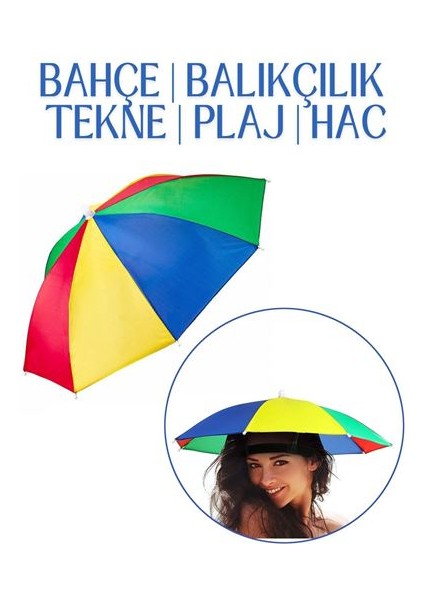 Hsnet Relax Eller Serbest 4 Mevsim Kafa Şemsiyesi