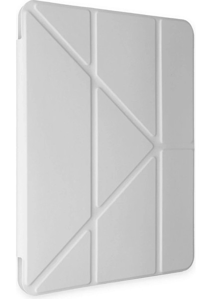 Samsung Galaxy T737 Tab S7 Fe 12.4 Kılıf Kalemlikli Mars Tablet Kılıfı - Gri fırsatları