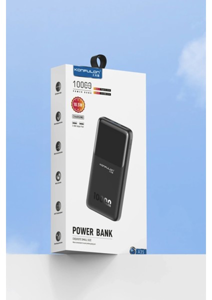 CPT83 A35 10.000 Mah 15W Mini Powerbank - Siyah indirimleri