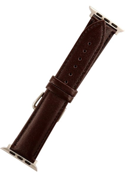 CPT83 Apple Watch 42MM NL26 Deri Kordon - Kahverengi fiyatları
