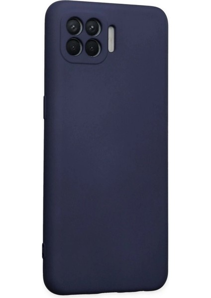 CPT83 Oppo Reno 4 Lite Kılıf Nano Içi Kadife Silikon - Lacivert fiyatları