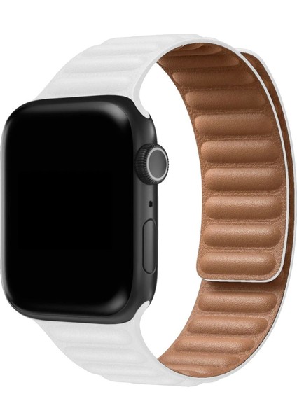 CPT83 Apple Watch 42MM Loop Kordon - Beyaz