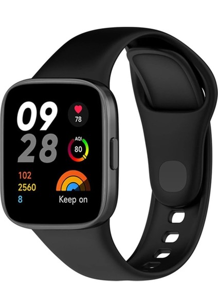 OMR02 Xiaomi Redmi Watch 3 Klasik Kordon - Siyah