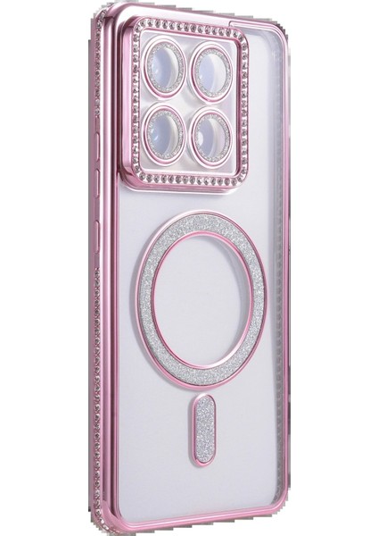 CPT83 Xiaomi Mi 14T Pro Joke Simli Magneticsafe Kılıf - Pembe modelleri