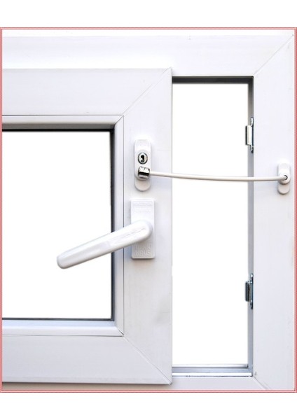 Anahtarlı Halatlı Pvc Kapı Pencere Emniyet Kilidi (5314) fırsatları