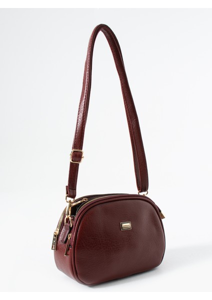 Suni Deri Orta Boy Omuz Askılı Kadın Çantası