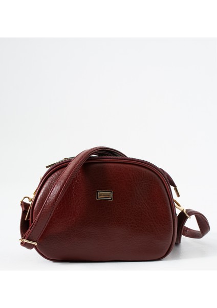 Suni Deri Orta Boy Omuz Askılı Kadın Çantası