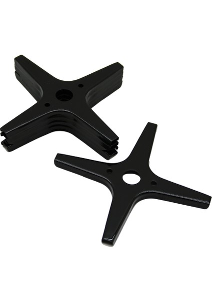 5 Adet Siyah Artı Model Cezvelik Ocak Küçültücü Emaye (5224)