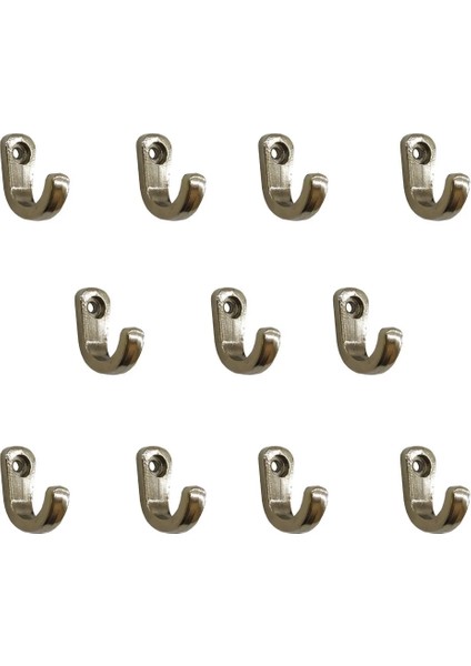 Tekli Anahtar, Bijuteri, Vitrin, Dekor Askısı - Nikel, 10X18X22 mm fiyatları