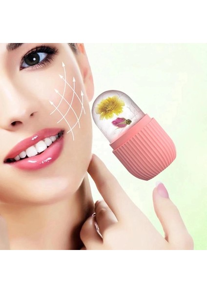 Yüz ve Göz Altı Için Silikon Buz Masaj Aleti - Soğuk Terapi buz silindiri fiyatları