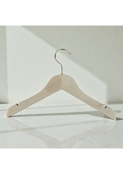 Ahşap Çocuk Elbise Askısı Bebek Askısı Kıyafet ve Elbise Askısı 10 Adet 1.kalite fırsatları