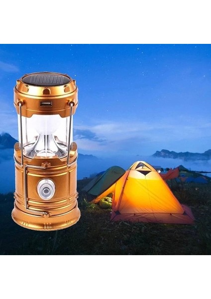 Güneş Enerjili Çok Fonksiyonlu Kamp Feneri indirimleri