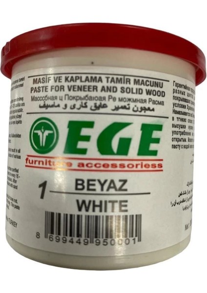 Bfs Ege Tamir ve Dolgu Macunu 200 gr Beyaz