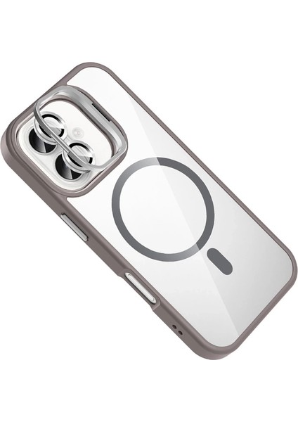 Joko Apple Iphone 16 Remim Lensli Magsafe Standlı Kapak - Titan Gri fiyatları