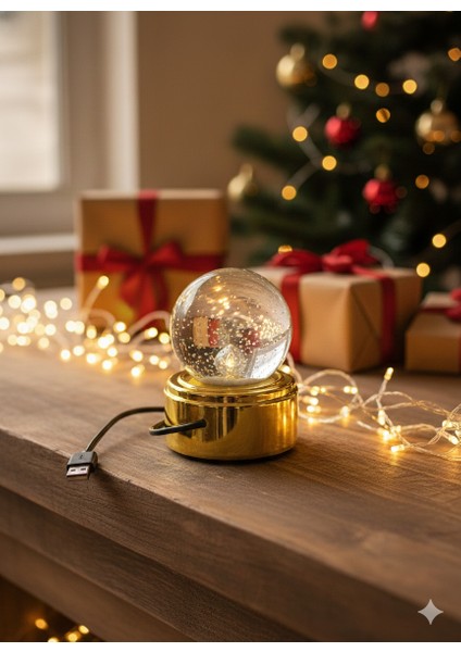 Kar Küresi USB Girişli