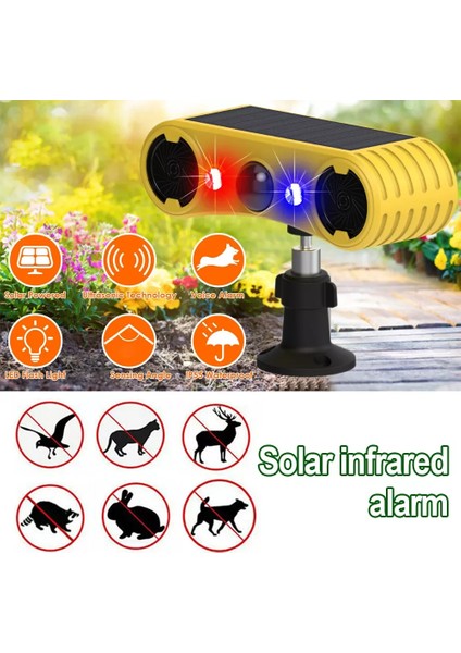 Egonex Güneş Enerjili Ultrasonik Hayvan Kovucu EG-26950 fiyatları