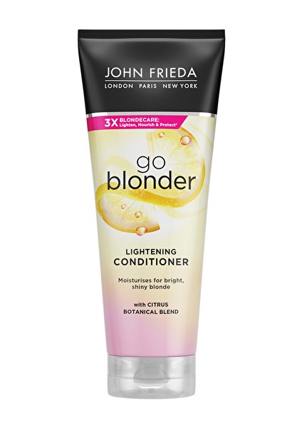 John Frıeda Sheer Blonde Go Blonder Sarı Saçlara Özel Işıltı Veren Saç Kremi (3 Adet)