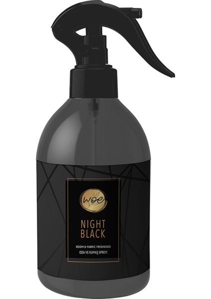 Oda ve Kumaş Spreyi Night Black 500 ml
