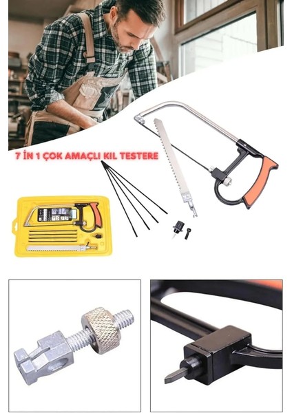 Şahin Tools 7 Parça Kıl Testere Seti SHT-318 fiyatları