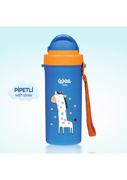 896 Wee Baby Pipetli Bardak Mavi 300 ml (2 Adet) modelleri