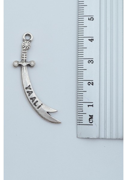 2'li Ya Ali Kılıç Viking Balta Gümüş Kaplama Kolye Seti modelleri