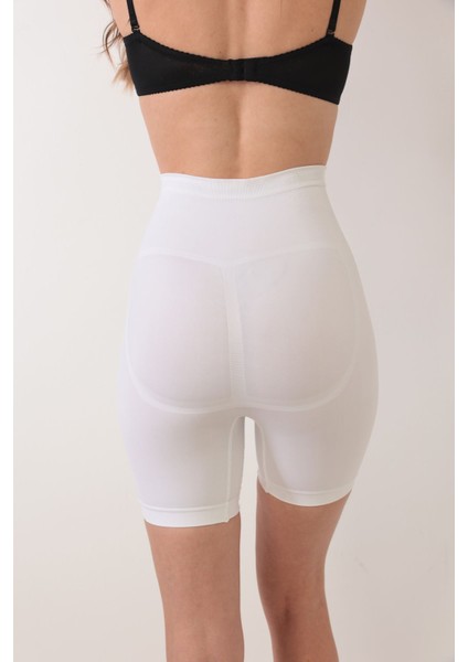Beyaz Kadın Kalça Kaldırıcı Dikişsiz Korse fiyatları