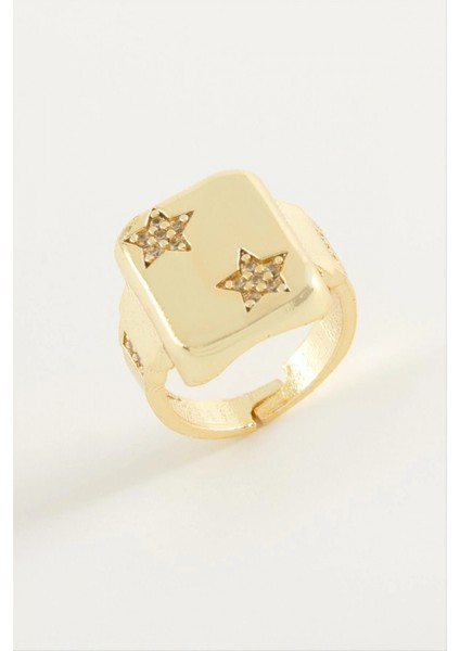 Ieg Yıldız Zirkon Taşlı Yüzük