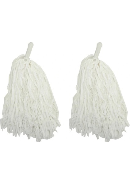 1 Çift ( 2 Adet ) Beyaz Renk 23 Nisan Gösteri Ponponu fiyatları