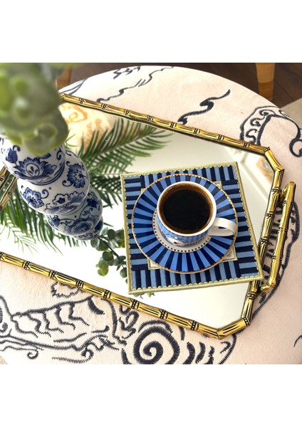 Candy Serisi Lacivert Mavi Kokteyl Peçete Seti ( 2 Adet ) modelleri