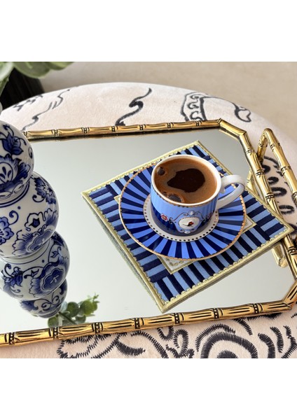 Candy Serisi Lacivert Mavi Kokteyl Peçete Seti ( 2 Adet ) fırsatları