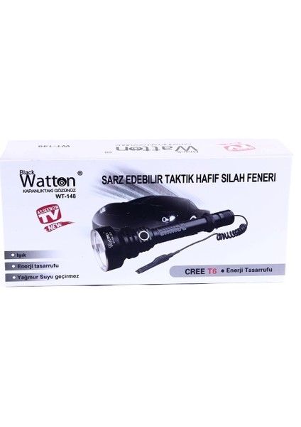 Orjinal 800 Lümen Tx6 Özel Avcı Feneri WT-148 fırsatları