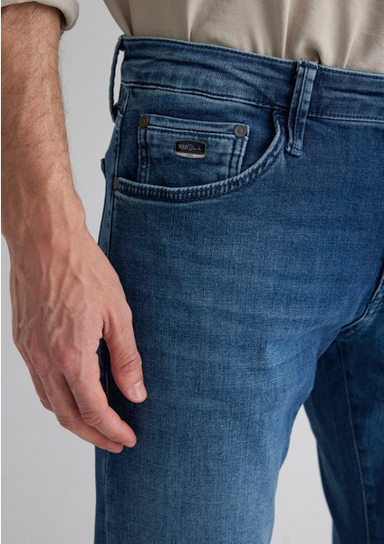 Jake Lux Black Gölgeli İndigo Mavisi Jean Pantolon 0042289559