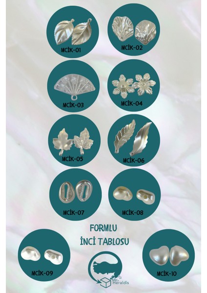 Inci Boncuk 60 Adet Özel Formlu Lüks Inci Boncuk Krem MCIK01- Hobi ve Takı Yapım Boncuğu Krem fırsatları