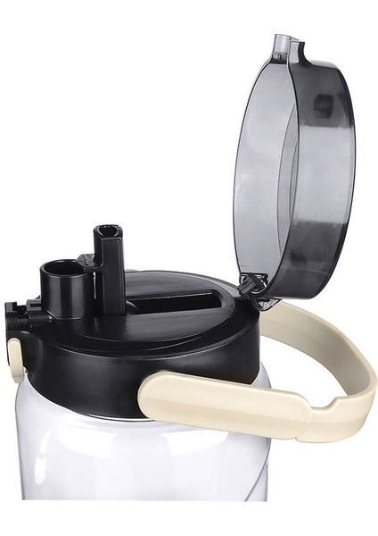 Şeffaf Matara - 2000 ml - 67,6 Oz - Watermode Matara fırsatları