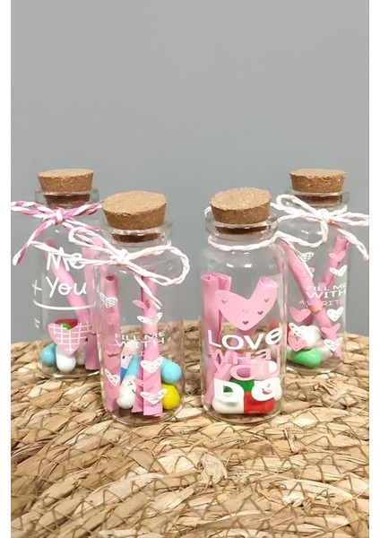 Fiyong Bağlamalı Dilek Şişesi