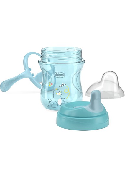 Yarı Yumuşak Uçlu Alıştırma Bardağı 6+ Ay 200 ml Erkek (3 Adet) fiyatları