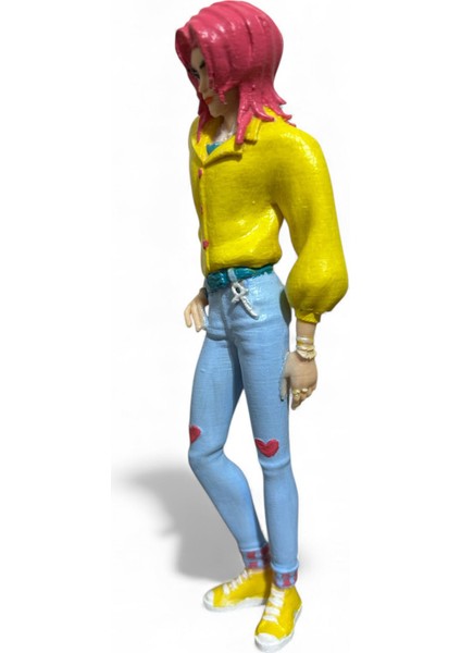 Hd Kpop Saja Tarzı – El Boyama 3D Koleksiyon Figürü | Demon Hunters Esintili, Fanart Tasarım fiyatları