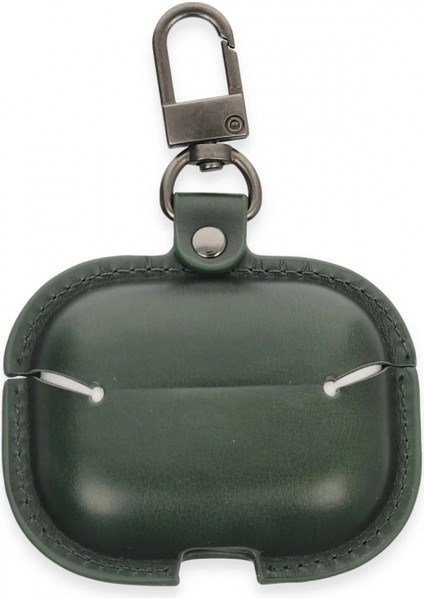 Airpods Pro 2 (2.nesil) Çanta Deri Kılıf - Haki Yeşil fiyatları