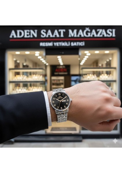 SL.09.2560.2.03 Erkek Kol Saati – 43 mm – Çelik Kasa & Çelik Kordon – Siyah Kadran fiyatları