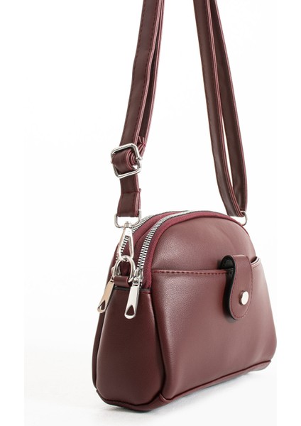 Yumuşak Deri Çok Kullanışlı Küçük Boy 4 Bölmeli Çapraz Çanta indirimleri