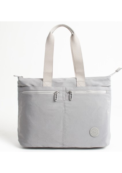 Kadın 6 Gözlü Kullanışlı Su Geçirmez Kumaş Büyük Boy El ve Omuz Çantası indirimleri