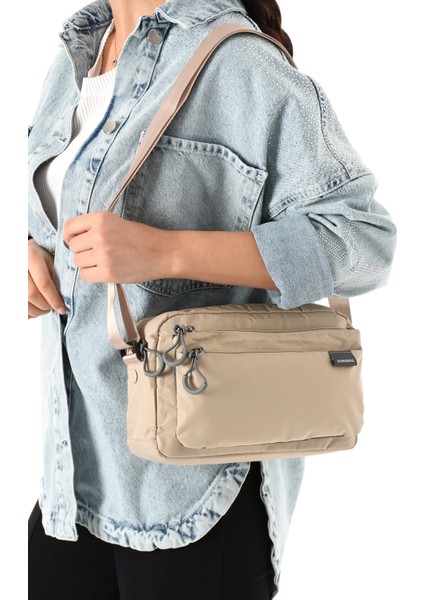 Su Geçirmez Paraşüt Kumaş El ve Omuz Çantası