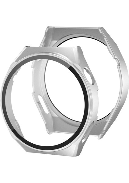 Huawei Watch Gt3 Pro 46MM Dota Camlı Kasa Ekran Koruyucu - Gümüş