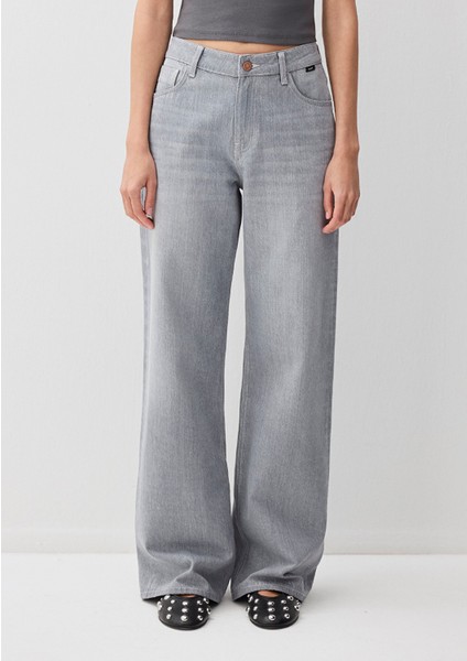 Malibu Kolej Açık Gri Jean Pantolon 1010152-89199