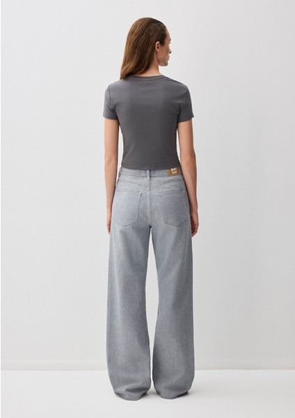 Malibu Kolej Açık Gri Jean Pantolon 1010152-89199