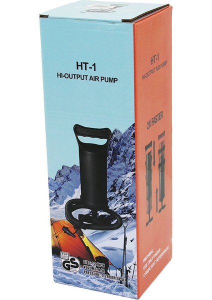 12 Inç 0.9l Plastik El - Ayak Pompası 3 Uçlu 2-Fonksiyon=yukarı-Çek - Aşağı Bas=hava Hortum=