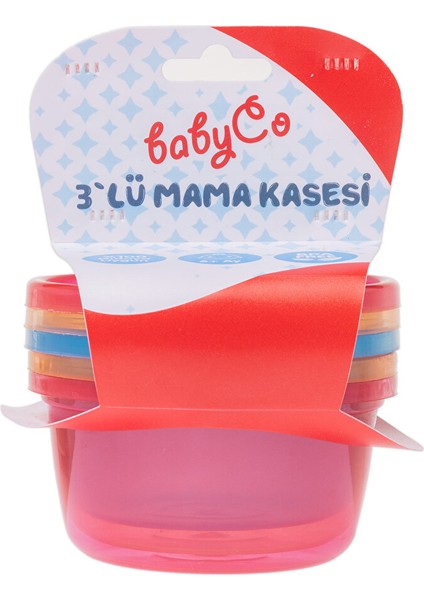 3'lü Mama Kasesi (5 Adet)
