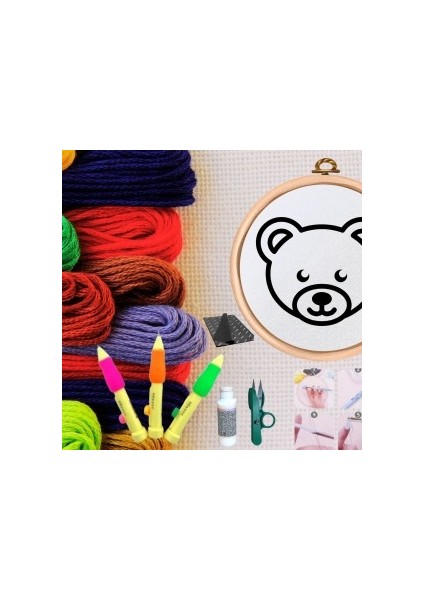 Punch Seti Nakış Seti Kasnaklı Kendin Yap Seti Seri 60