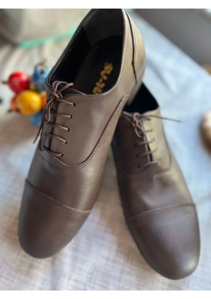 Tango, Salsa, Bacata, Swing, Linda Hop-Solo Cazz Maskaratlı Deri Erkek Dans Ayakkabısı