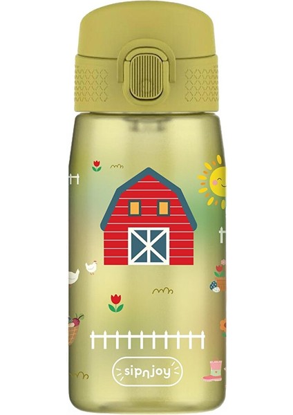 - Simplesip Tritan Suluk | 420 ml - Farmyard Fun (2 Adet)